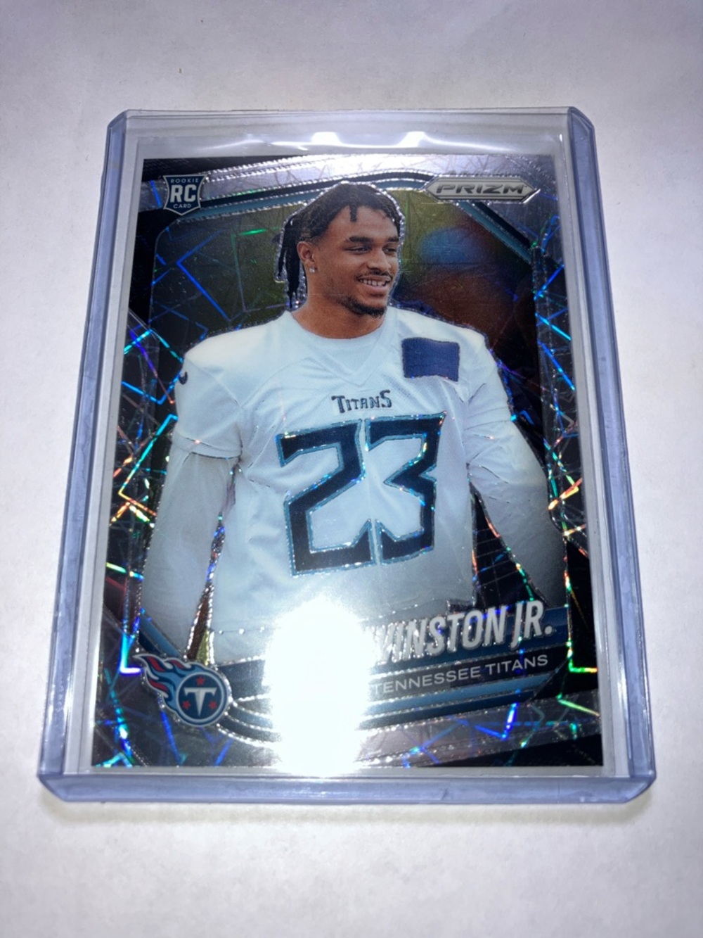 2025 Panini Kevin Winston Jr Tennessee Titans NFL Rookie Card RC